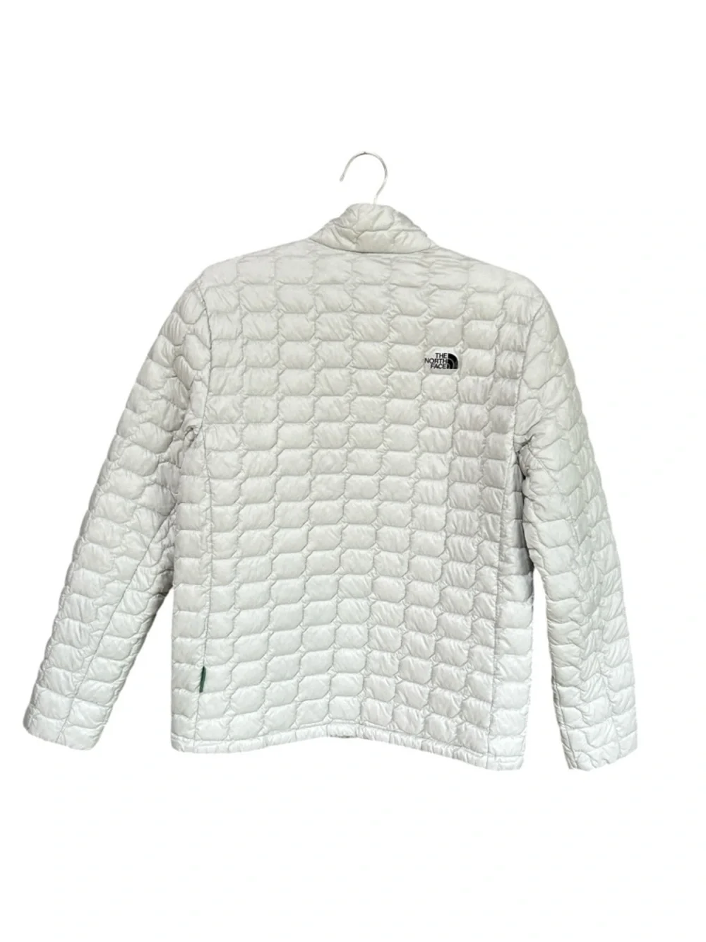The North Face Men’s ThermoBall Eco Jacket in White, Size Medium